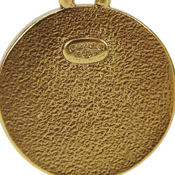 CHANEL Earrings Gold Plated 01P Black Coco Mark Star Swing GP Accessories Wom... - Picture 2 of 8